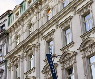 The Julius Prague Facade