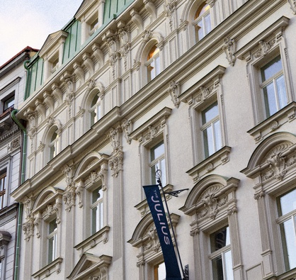 The Julius Prague Facade